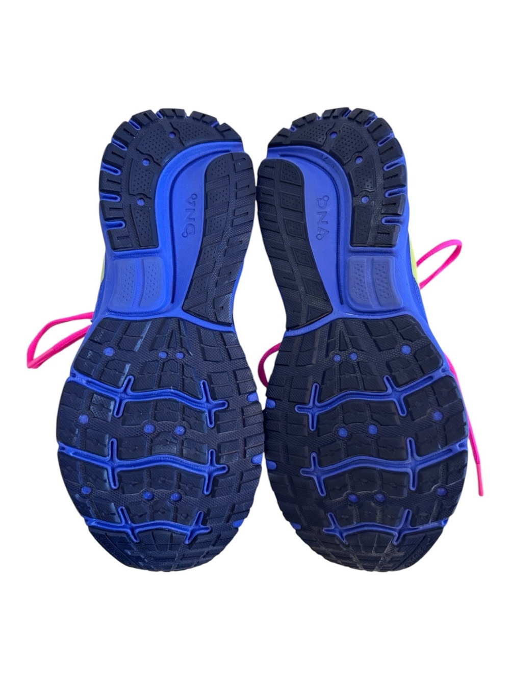 Brooks Trace 2 Running Shoes Women’s 8.5 Blue Pink Cushioned Athletic Sneakers - Picture 8 of 10